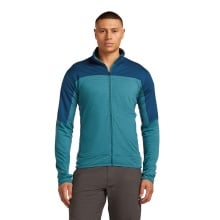 Icebreaker Fleecejacke Descender Merino Blend 300 RealFleece (Merinowolle, atmungsaktiv) blau/teal Herren